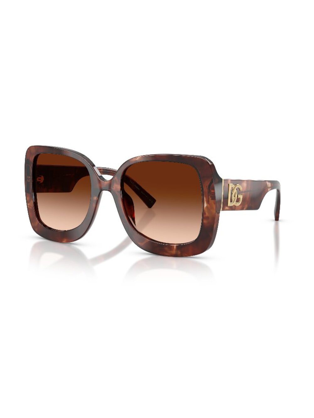 New Dolce&Gabbana Women's Sunglasses Red Brown Lens Acetate Frame Dolce & DG4513